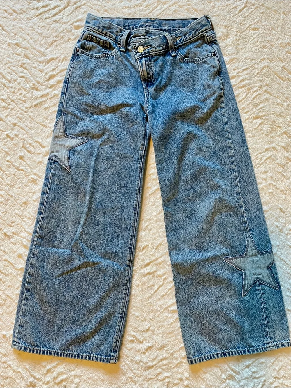 Girls Light Blue Denim Jeans - 3pair bundle